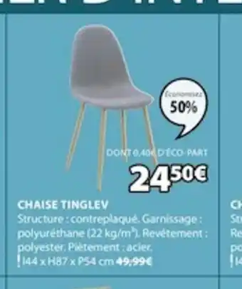 JYSK Chaise Tinglev offre