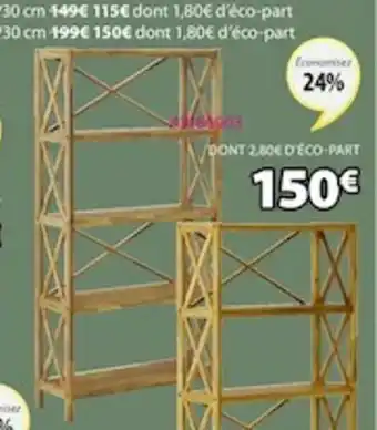 JYSK 5 Tablettes étroites offre