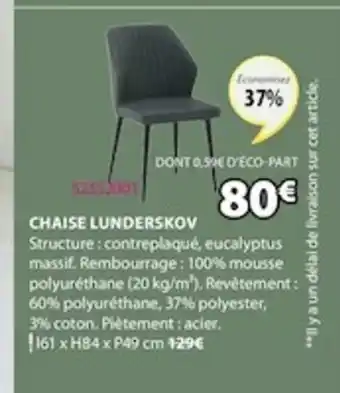 JYSK Chaise Lunderkov offre