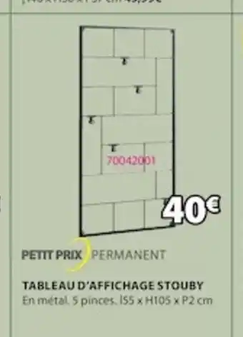 Tableau D'affichage Stouby