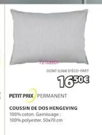 JYSK Coussin De Dos Hengeving offre