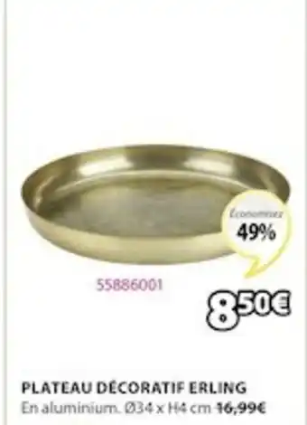 JYSK Plateau Décoratif Erling offre