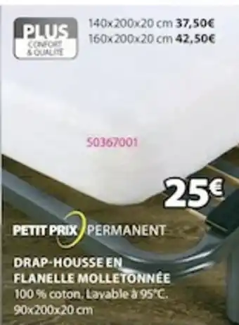 JYSK Drap-Housse En Flanelle Molletonnée offre
