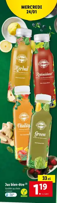 Lidl Jus bien-être (³) offre