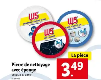 Lidl Pierre de nettoyage avec éponge offre
