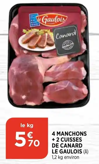 Bi1 4 Manchons +2 Cuisses de Canard offre
