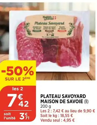 Bi1 Plateau Savoyard Maison de Savoie offre