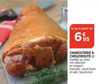 Bi1 Charcuterie À Choucroute offre