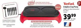 Lidl Crêpière Crep'Party offre