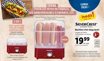 Lidl Machine à hot-dogs/œufs offre