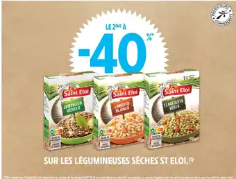 SUR LES LÉGUMINEUSES SÈCHES ST ELOI.(¹)