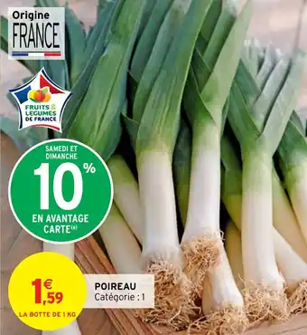 Intermarché POIREAU Catégorie : 1 offre