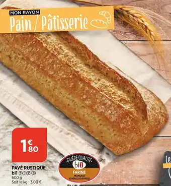 Bi1 Pavé Rustique bi1 offre