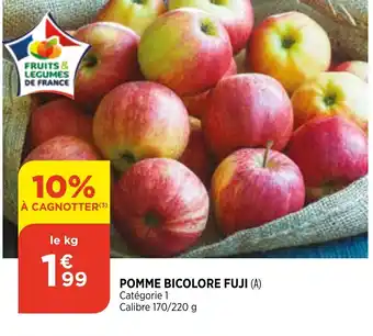 Bi1 Pomme Bicolore Fuji offre