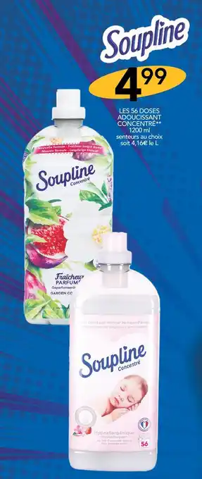 Stokomani Soupline les 56 doses adoucissant concentré offre