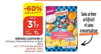 Bi1 Girasoli Lustucru offre