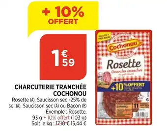 Bi1 Charcuterie Tranchée Cochonou offre