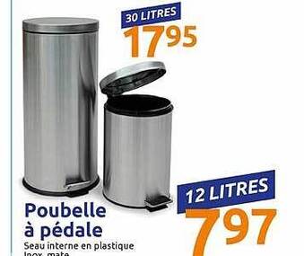 Action Poubelle à Pédale offre