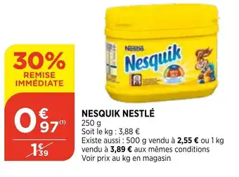 Bi1 Nesquik Nestlé offre