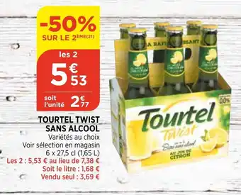 Bi1 Tourtel Twist Sans Alcool offre