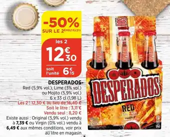 Bi1 Desperados offre