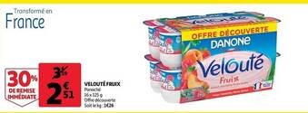 Auchan Velouté Fruix offre