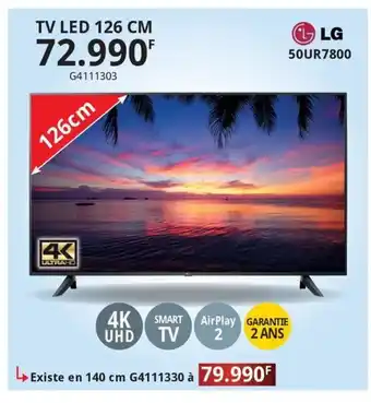 Gitem TV LED 126 CM offre
