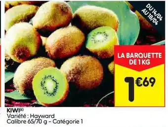 Leader Price Kiwi Hayward offre