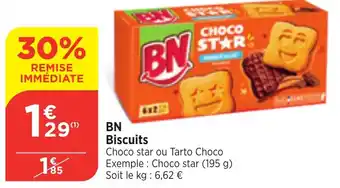 Maximarché BN Biscuits offre