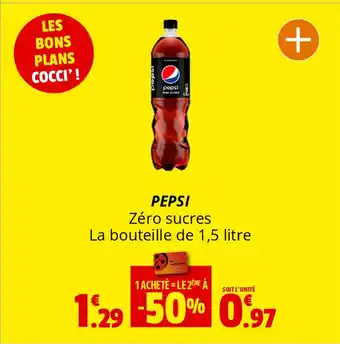 Coccinelle Express PEPSI offre