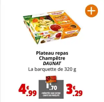 Plateau repas Champêtre DAUNAT