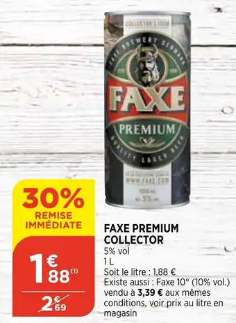 Bi1 Faxe Premium Collector offre