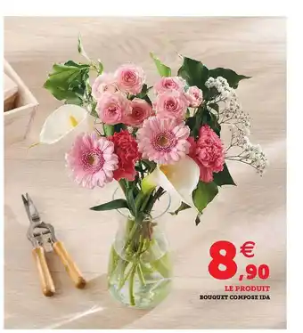 Super U Bouquet Composé Ida offre