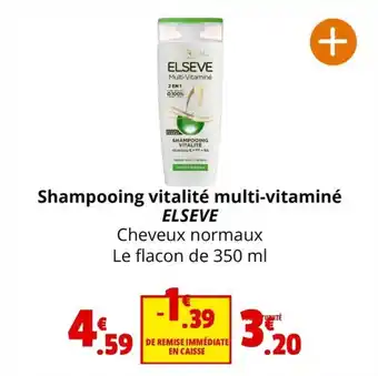 Shampooing vitalité multi-vitaminé ELSEVE