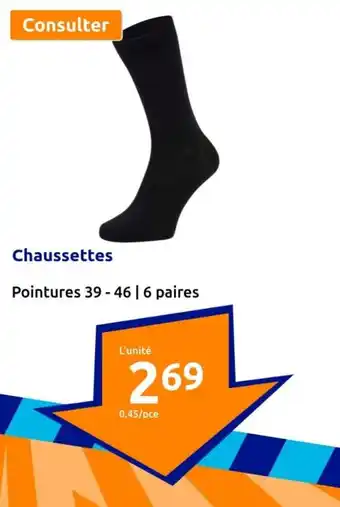 Action Chaussettes offre