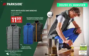 Lidl VESTE MATELASSÉE SANS MANCHES offre