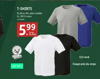 Lidl T-SHIRTS offre