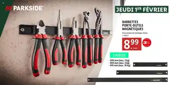 Lidl BARRETTES PORTE-OUTILS MAGNÉTIQUES offre