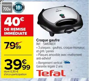Carrefour Croque gaufre Réf. : SW614831 offre