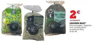 Super U Légumes Secs offre