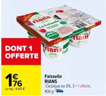 Faisselle RIANS