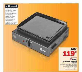 Super U Plancha électrique Oliana offre