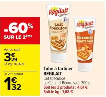 Tube à tartiner REGILAIT