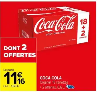 Carrefour COCA COLA offre