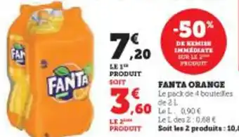 Super U FANTA ORANGE offre