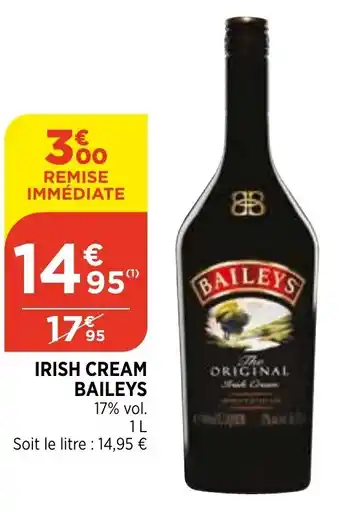 Bi1 Irish Cream Baileys offre