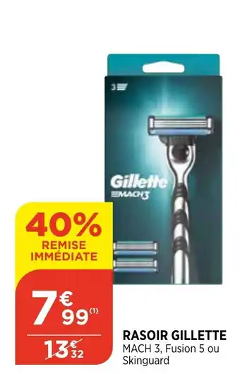 Bi1 Rasoir Gillette offre