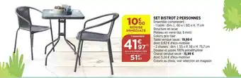 Bi1 Set Bistrot 2 Personnes offre