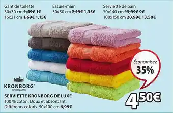 JYSK Serviette Kronborg De Luxe offre
