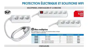 Plein ciel Bloc Multiprises offre
